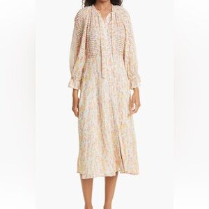 Bytimo L Floral Multicolor Women's Dress